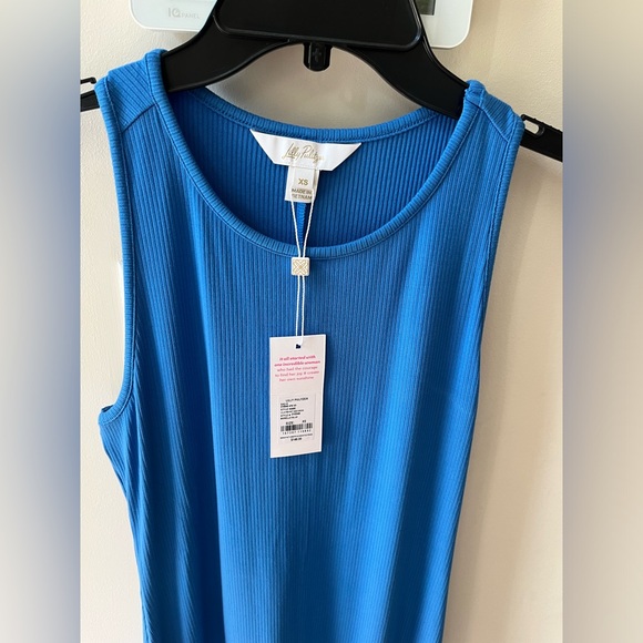 NWT Lilly Pulitzer Ulla Maxi Dress in Morelle Blue. - Picture 7 of 9